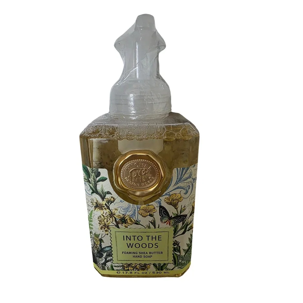 Michel Design Works Into The Woods Foaming Shea Butter‎ Hand Soap 17.8 fl oz NEW